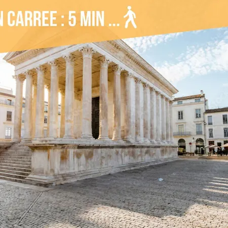 Le Victor Clim Entre Arenes & Maison Carree Apartamento